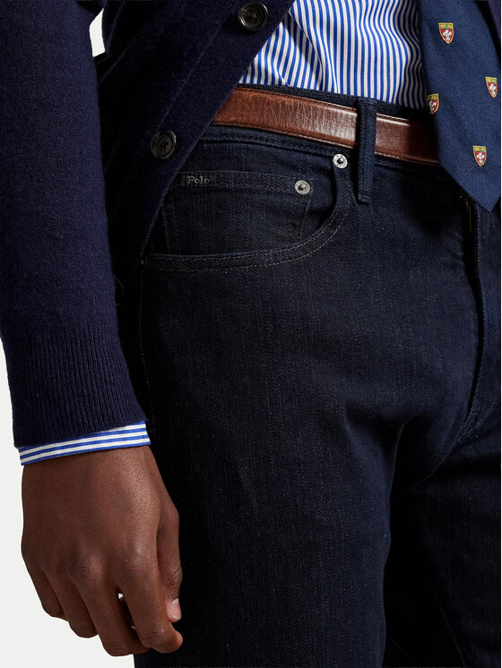 Polo Ralph Lauren Polo Ralph Lauren Džinsai 710982148001 Tamsiai mėlyna Slim Fit