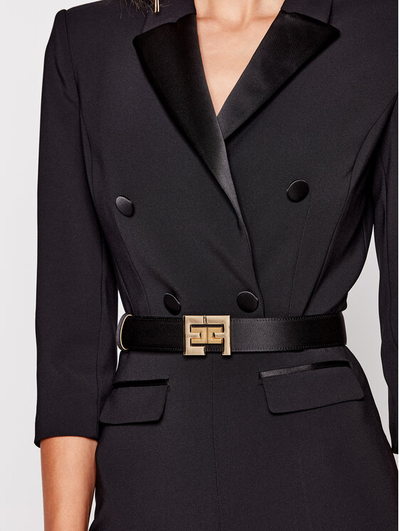 Elisabetta Franchi Elisabetta Franchi Kombinezon TU-248-07E2-V599 Črna Regular Fit