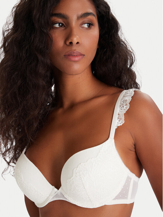 Hunkemöller Hunkemöller Push-Up nedrček Posie PP Maximizer 302550 Bela