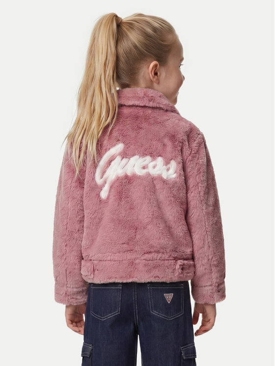 Guess Guess Γούνα J6YL13 K4223 Ροζ Regular Fit