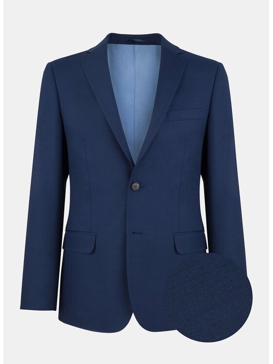 Pako Lorente Pako Lorente Marynarka P00WB-3G-314 Granatowy Slim Fit