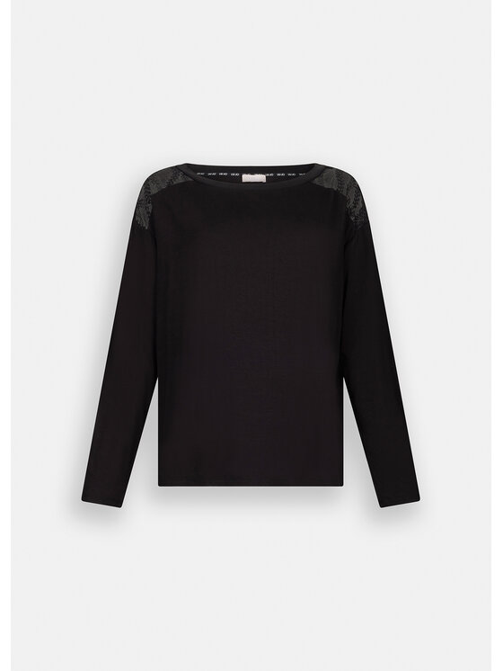 Liu Jo Liu Jo T-shirt TF5186JS360A3370 Nero Regular Fit