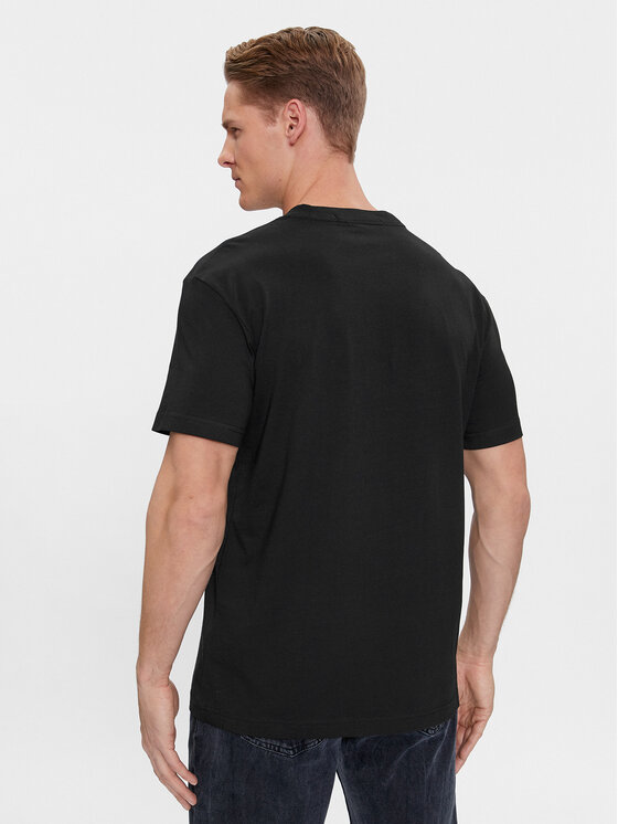 Calvin Klein Jeans Calvin Klein Jeans T-Shirt Institutional J30J324671 Czarny Regular Fit