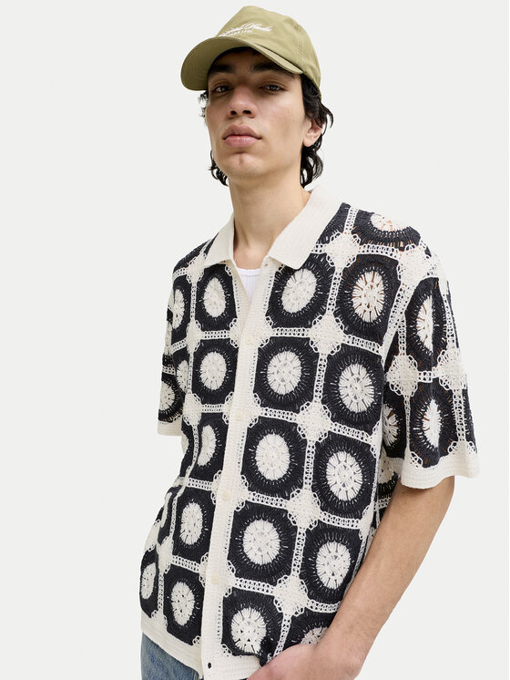 Jack & Jones Jack & Jones Cămașă Rorchard 12293276 Bej Loose Fit