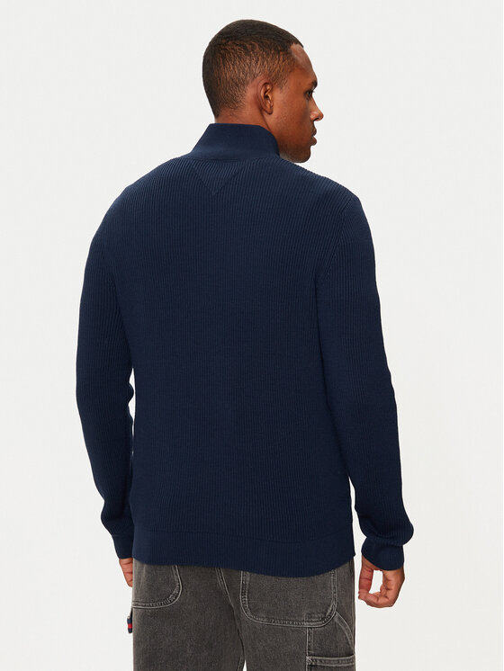 Tommy Jeans Tommy Jeans Sweater DM0DM19435 Sötétkék Slim Fit