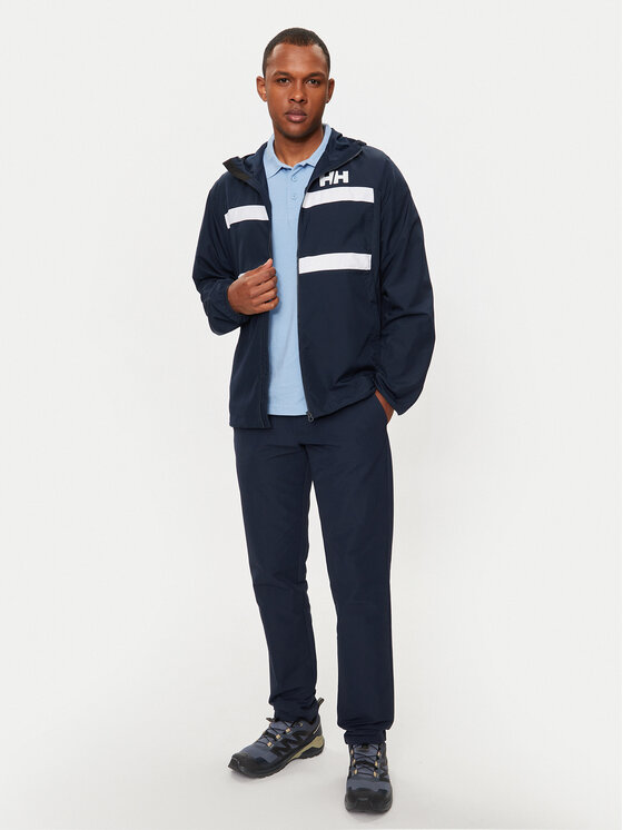 Helly Hansen Helly Hansen Segeljacke Salt Striped Windbreaker Jkt 34453 Dunkelblau Regular Fit