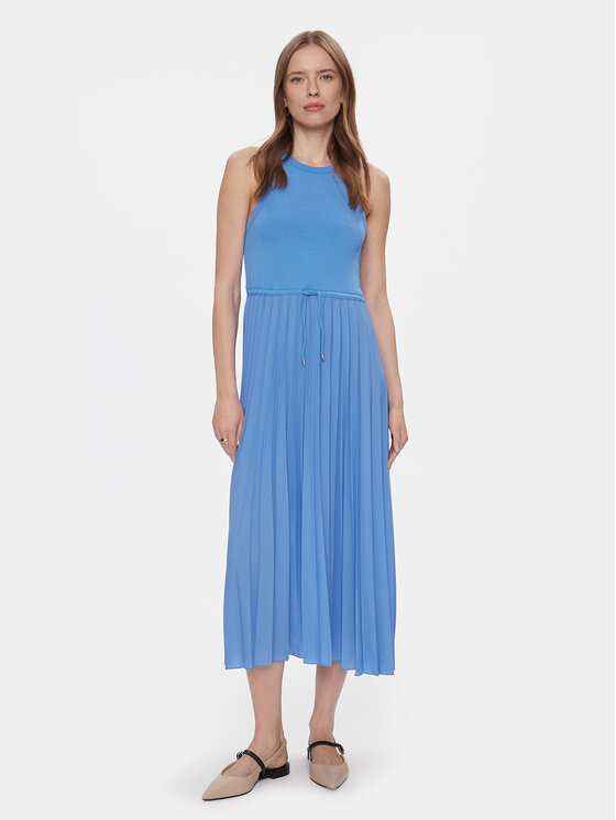 Tommy Hilfiger Tommy Hilfiger Ежедневна рокля WW0WW39342 Син Regular Fit