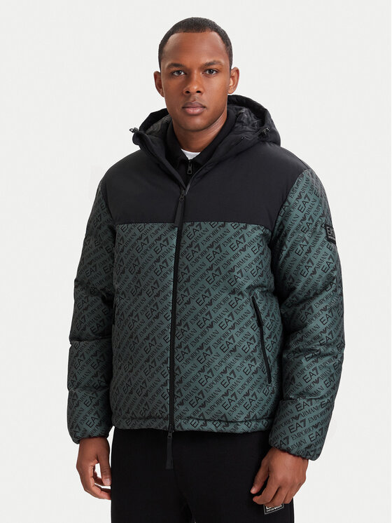 EA7 Emporio Armani EA7 Emporio Armani Geacă de iarnă 7M002566 AF26406 U8085 Gri Regular Fit