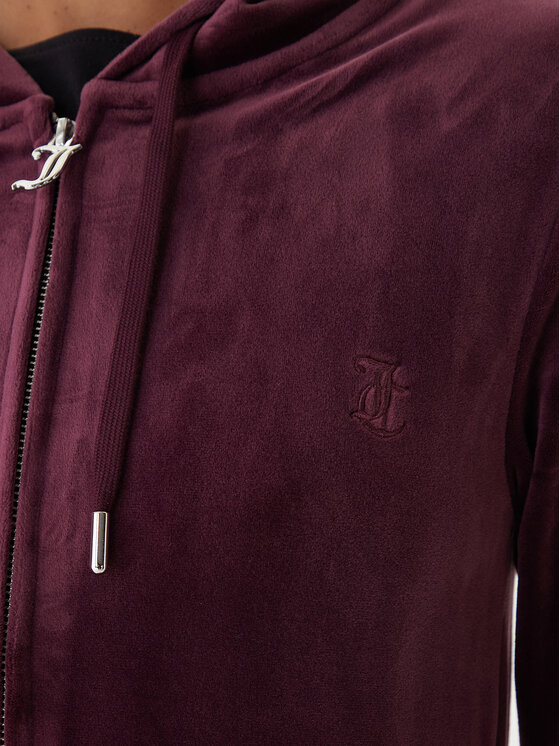 Juicy Couture Juicy Couture Felpa Robertson JCAP176 Bordeaux Slim Fit