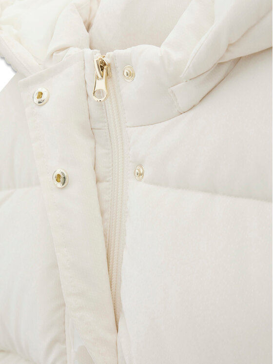 Guess Guess Žieminė striukė J6BL02 W3993 Kreminė Regular Fit