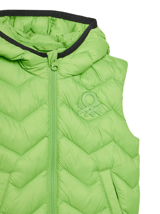 United Colors Of Benetton United Colors Of Benetton Gilet 2TWDGJ00G Verde Regular Fit