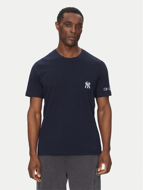 Champion Champion Tricou 221038 Bleumarin Regular Fit