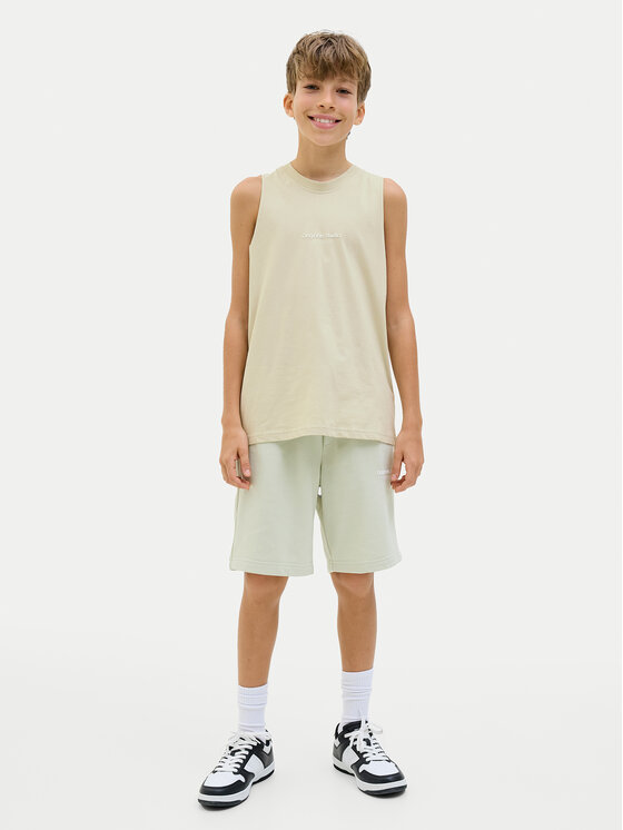 Jack&Jones Junior Jack&Jones Junior Tank top marškinėliai Vesterbro 12253957 Geltona Loose Fit