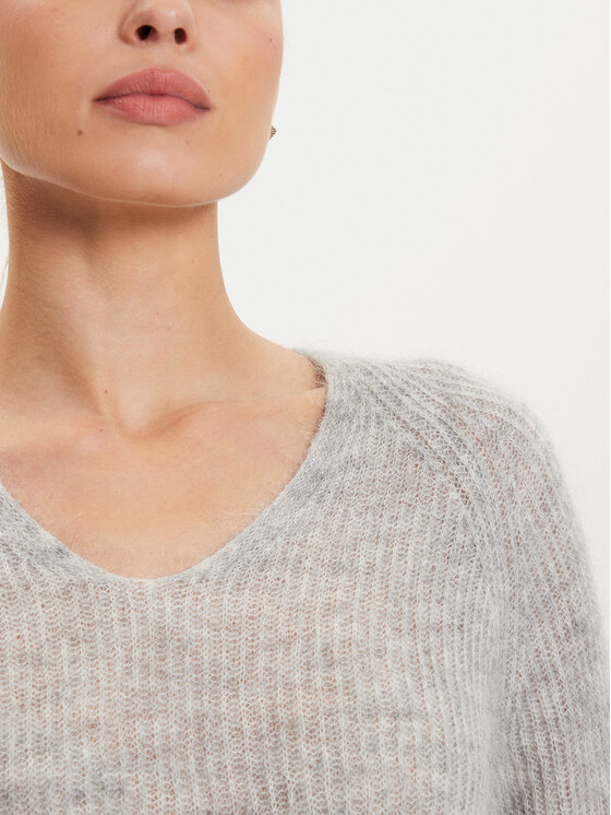 Max Mara Leisure Max Mara Leisure Πουλόβερ Fresis 2426366118 Γκρι Relaxed Fit