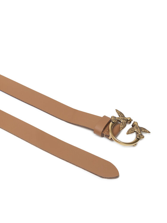 PINKO Pinko Moteriškas Diržas Love Duble Belt H2 20221 PLT01 1H2114.Y7SP Ruda