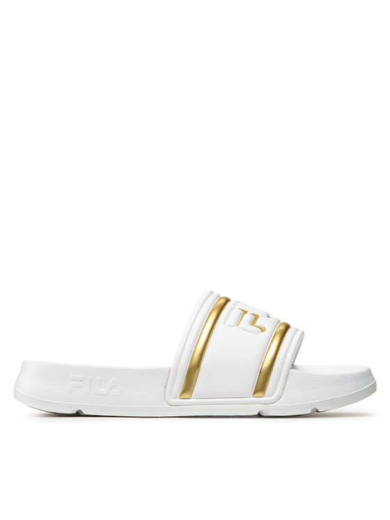 Fila Fila Șlapi Morro Bay Logo Slipper Wmn FFW0102.13069 Alb