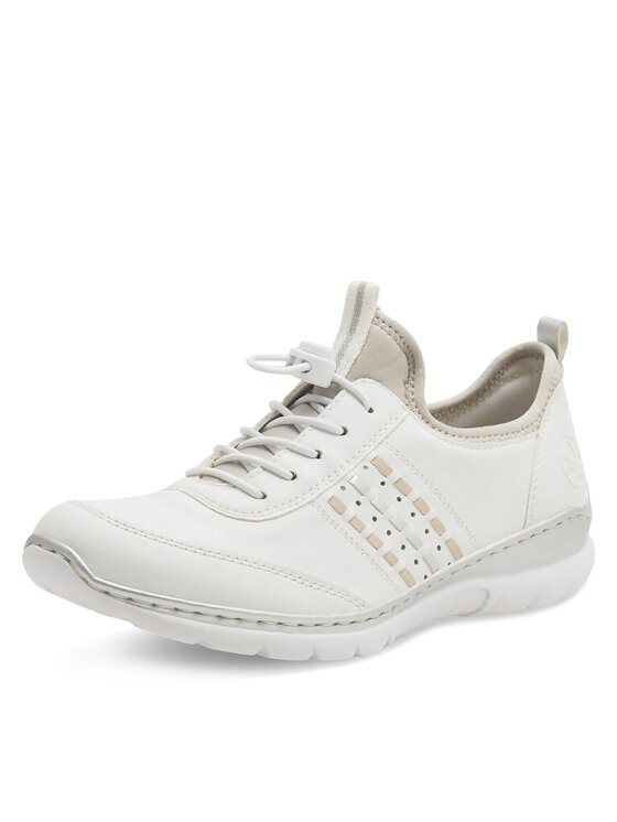 Rieker Rieker Halbschuhe L3259-80 Weiß