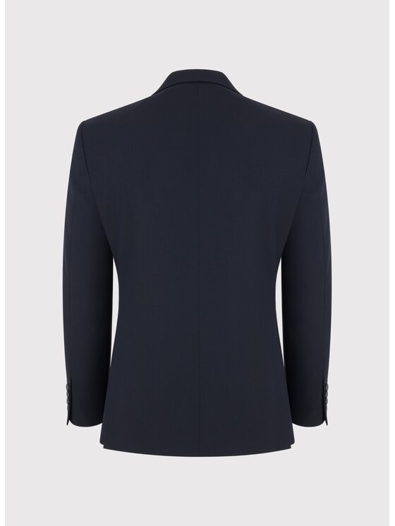 Pako Lorente Pako Lorente Garnitur P24WN-4X-018 Granatowy Super Slim Fit