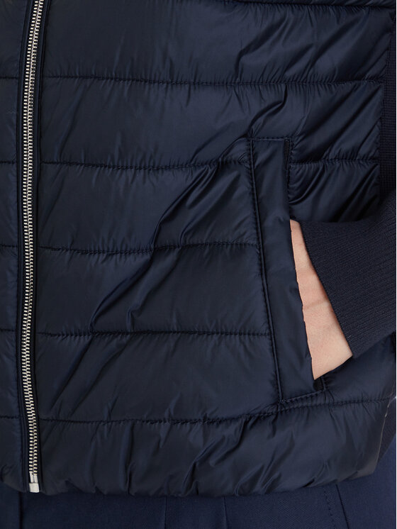 BOSS BOSS Bunda bomber Pidina 50543236 Tmavomodrá Regular Fit