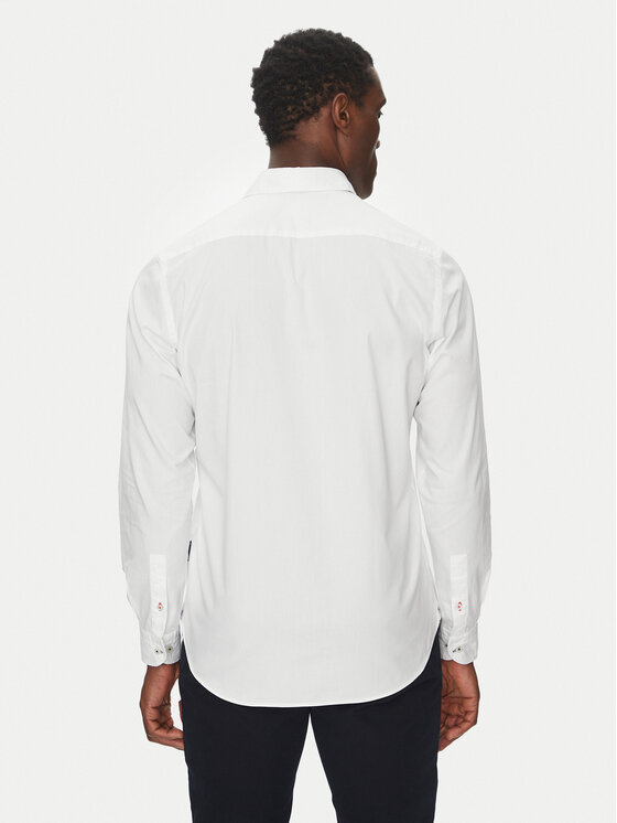 Hechter Paris Hechter Paris Πουκάμισο 60253 151645 Λευκό Modern Fit