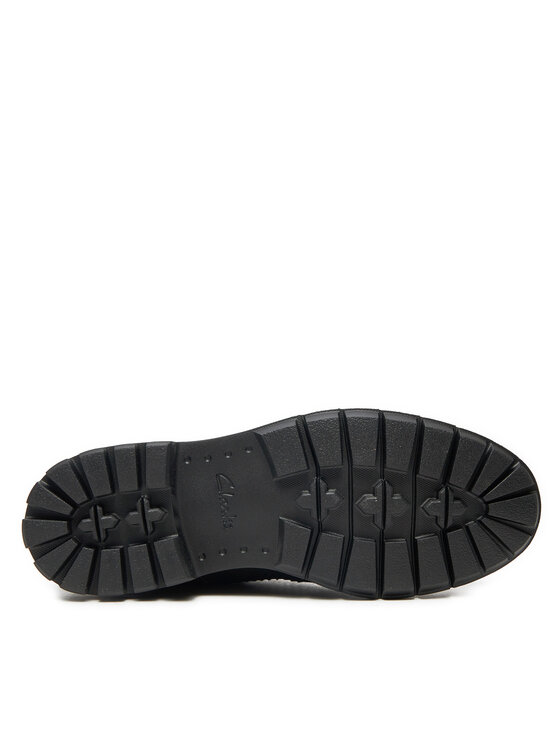 Clarks Clarks Ботуши Batcombe Lord 261348577 Черен