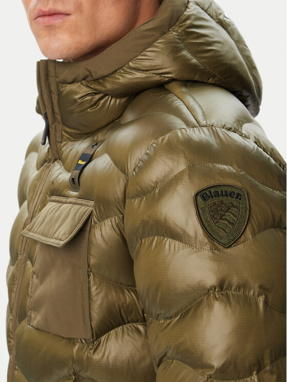 Blauer Blauer Žieminė striukė Bryant 26WBLUC02053 Tamsiai žalia Regular Fit