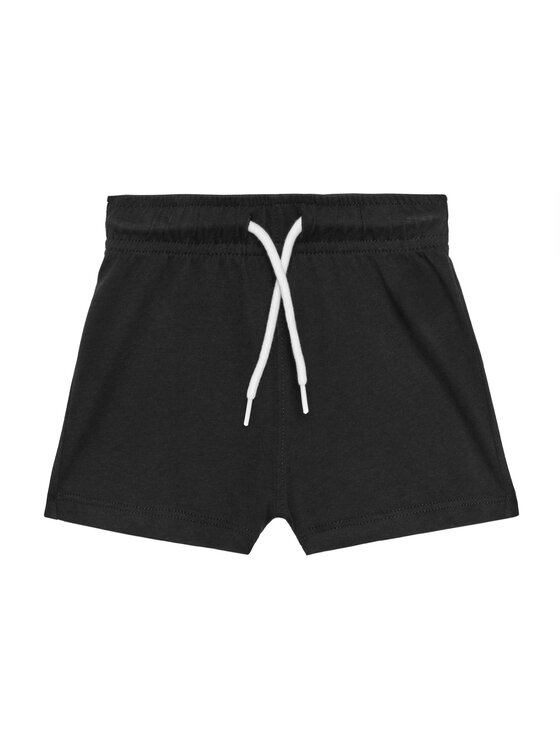 Champion Champion Póló és rövidnadrág 307055 Fekete Regular Fit