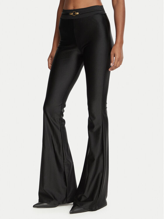 Just Cavalli Leggings 81PAC101 J0108 Crna Flared Leg
