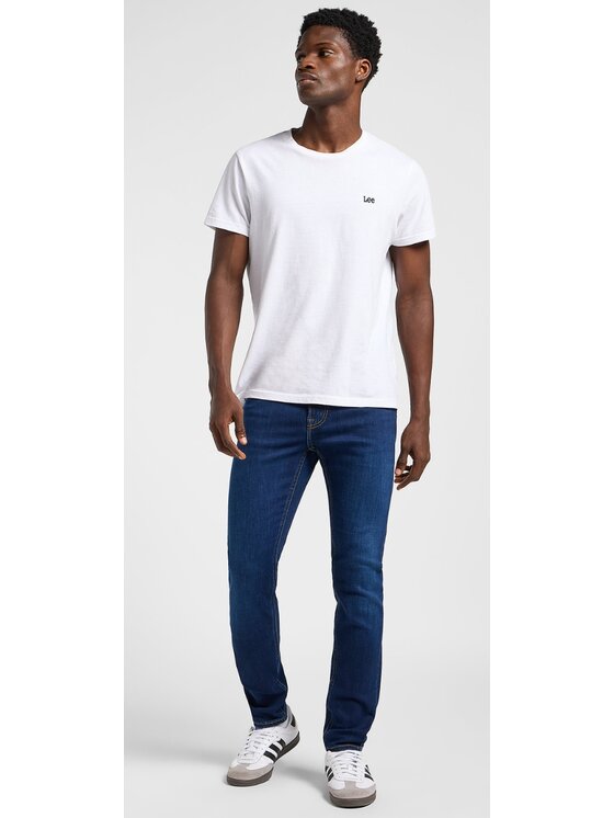 Lee Lee Jeansy Malone Niebieski Skinny Fit