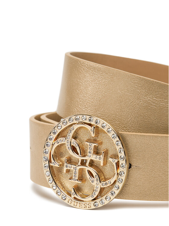 Guess Guess Curea de Damă W5GZ13 L0WF0 Auriu