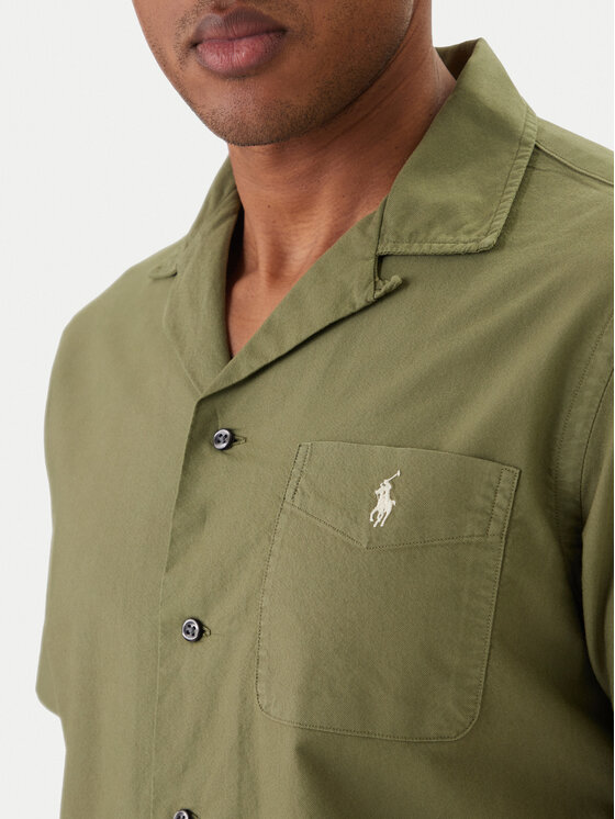 Polo Ralph Lauren Polo Ralph Lauren Koszula 710980423502 Zielony Regular Fit