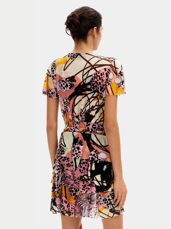 Desigual Desigual Sukienka letnia MONSIEUR CHRISTIAN LACROIX Cadiz 24SWVK52 Kolorowy Regular Fit