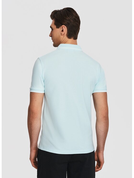 Pako Lorente Pako Lorente Polo P26SF-TX-018 Niebieski Classic Fit