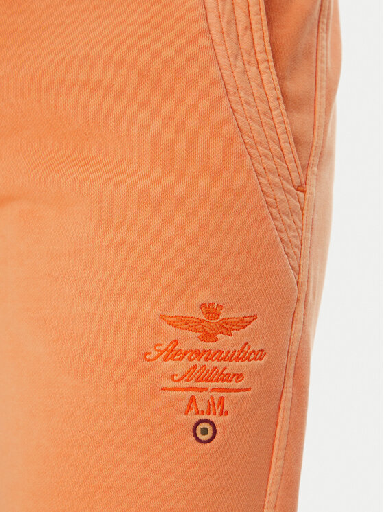 Aeronautica Militare Aeronautica Militare Sportovní kraťasy 251BF016F583 Oranžová Regular Fit