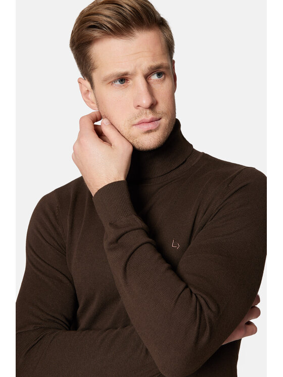 Lancerto Lancerto Golf Jeremiah SW073223000005 Brązowy Regular Fit