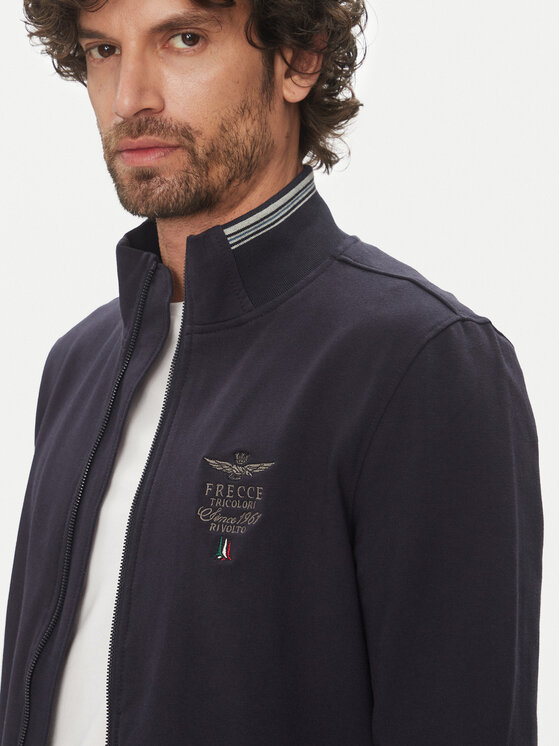 Aeronautica Militare Aeronautica Militare Μπλούζα 251FE1756F459 Σκούρο μπλε Regular Fit