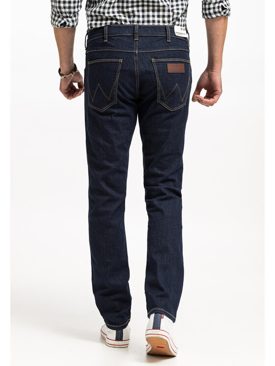 Wrangler Wrangler Jeansy GREENSBORO Niebieski Straight Fit