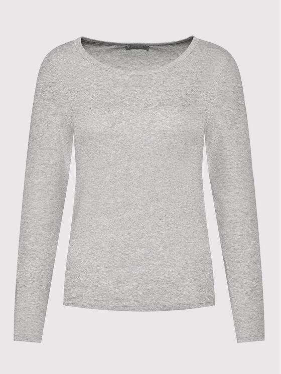 United Colors Of Benetton United Colors Of Benetton Majica 3GA2E16F9 Siva Regular Fit