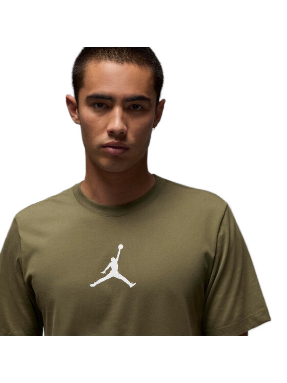 Nike Nike T-Shirt Jordan Jumpman Zielony Regular Fit