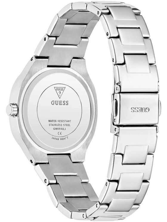 Guess Guess Hodinky GW0941L1 Stříbrná