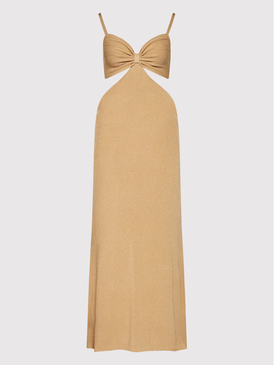 Marciano Guess Marciano Guess Трикотажна сукня Cora 2GGK04 5674Z Коричневий Slim Fit