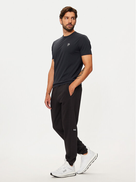 EA7 Emporio Armani EA7 Emporio Armani Spodnie dresowe 6DPP58 PJVTZ 1200 Czarny Regular Fit