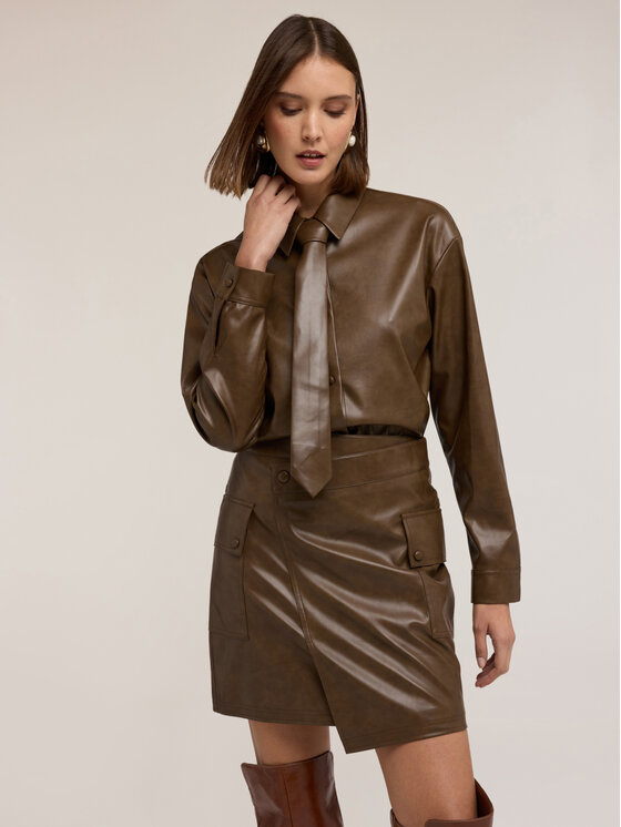 Motivi Motivi Camicia 5271Q000867N035 Verde Regular Fit