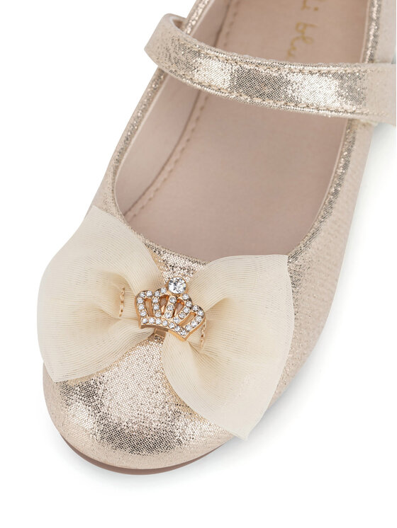 Nelli Blu Nelli Blu Ballerinas CM22063-3 Goldfarben
