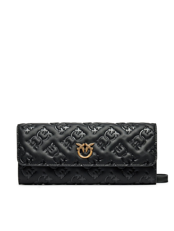 PINKO Pinko Дамска чанта Love Tiny Brids Wallet C AI 24-25 PCPL 103765 A1YB Черен