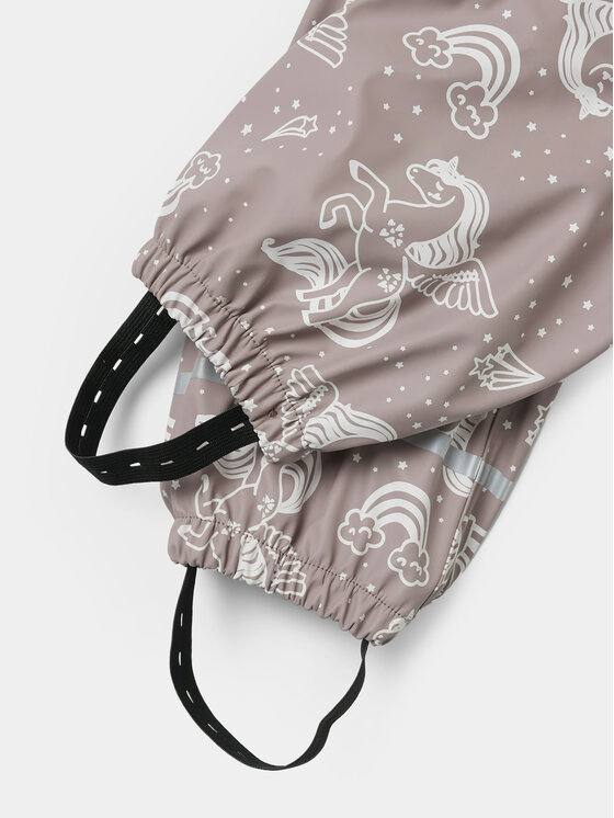 NAME IT NAME IT Kišni zaštitni set Dry10 13227318 Siva Regular Fit