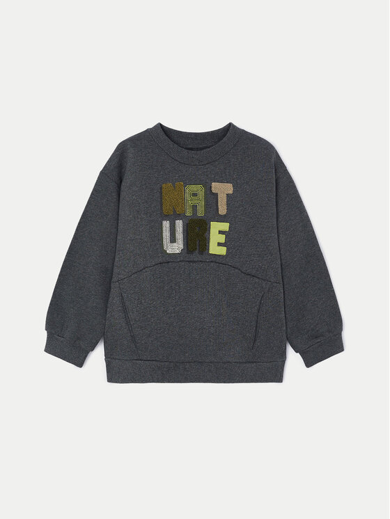 Mayoral Mayoral Суитшърт 4455 Сив Regular Fit