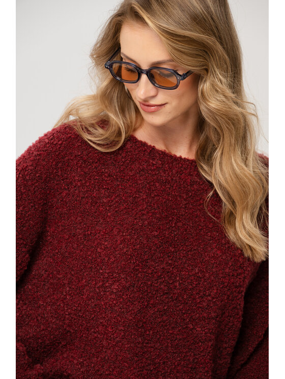 blue shadow blue shadow Sweter Bonzay Czerwony Regular Fit