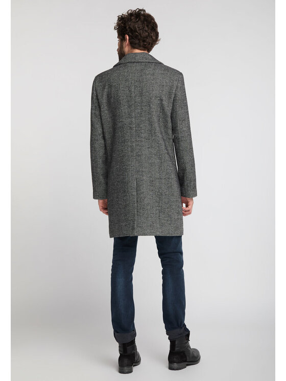 Mustang Mustang Cappotto DAVID SC COAT Grigio Regular Fit