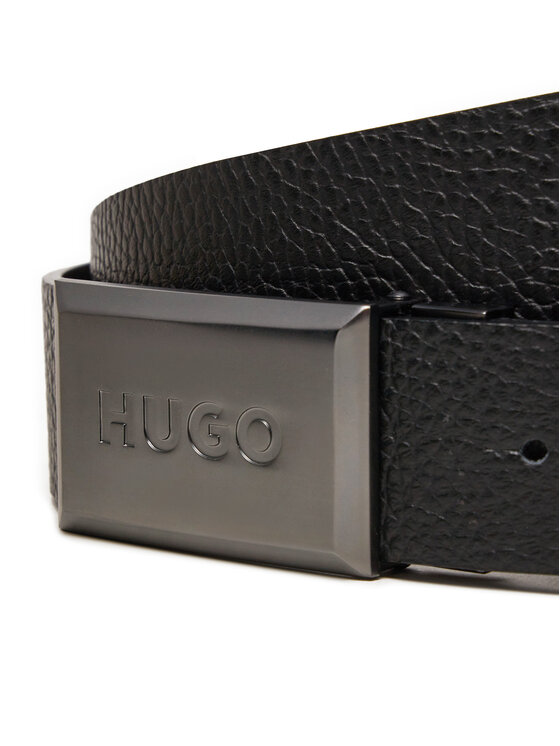 HUGO Hugo Чоловічий ремінь Garlond 50522605 Чорний